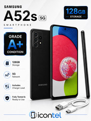 Samsung Galaxy A52s 5G – 128GB (Unlocked) All Colour Dual SIM Grade A+ Condition