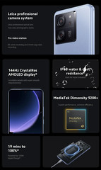 Xiaomi 13T Pro 5G Dual SIM Leica Camera 120Hz AMOLED Display Global Version NFC