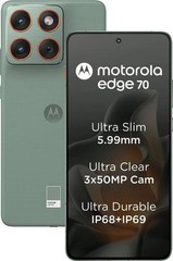 MOTOROLA Edge 70 (Lily Pad , 256GB 8GB RAM) Snapdragon® 7 Gen 4 Global Version.