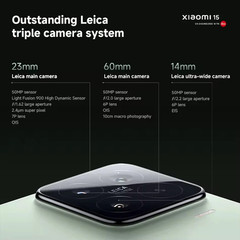 Xiaomi 15 5G GSM Smartphone 6.36″50MP Leica lens 256GB/512GB/1TB 5240mAh Android