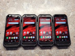 4-Kyocera Duraforce Ultra 5G Verizon 128GB E7110 Black DEFECTIVE LOT OF 4 !!
