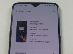 OnePlus 6T (A6013) 128GB – Black (T-Mobile) Smartphone – Clean IMEI – M645
