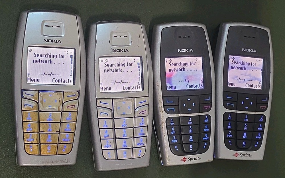 Nokia 6016i, Vintage, US Cellular, Sprint, CDMA, 2G, Each Sold Separate, Rare,