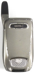 Motorola i850 – Gray and Black ( Nextel ) Rare PTT iDEN Cellular Flip Phone