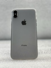 Apple iPhone X – 256 GB – Silver (Unlocked) #E4.3