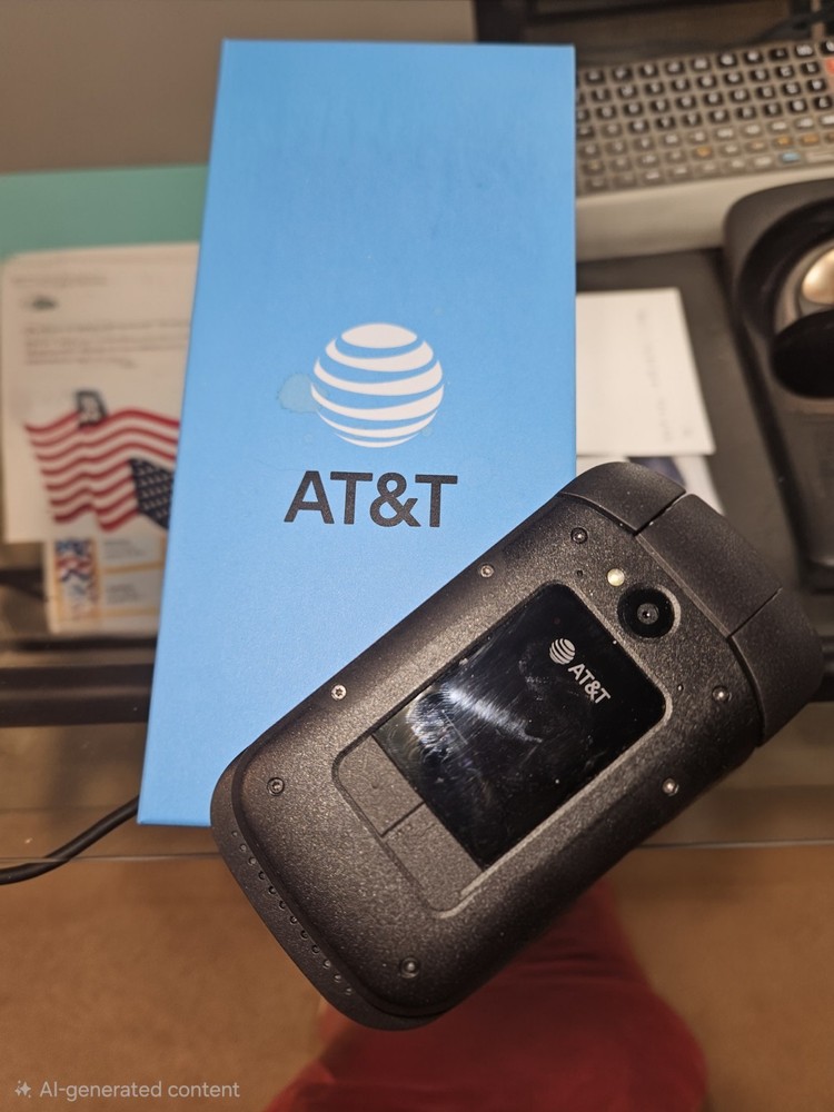 Sonim XP3 PLUS XP3900 AT&T UNLOCKED 4G LTE GSM 16GB Rugged Android Flip Phone