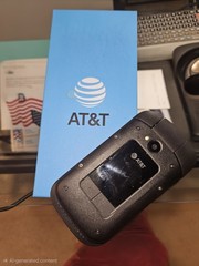 Sonim XP3 PLUS XP3900 AT&T UNLOCKED 4G LTE GSM 16GB Rugged Android Flip Phone