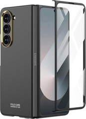 for Samsung Galaxy Z Fold 6 Case With Built in Screen Protector Support Wireless