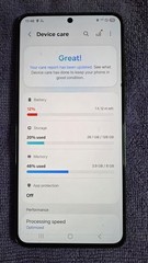 FAIR CONDITION Samsung Galaxy S21 SM-G991U1 128GB Grey Unlocked Clean IMEI