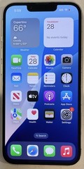 TESTED USED GSM UNLOCKED STARLIGHT iPhone 14, 256GB A2649 MPW23LL/A, 85% BATTERY