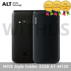 ALT MIVE Style Folder 32GB AT-M120 Unlocked LTE/3G – Black
