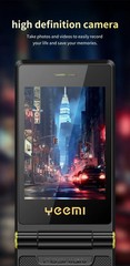 4G clamshell function mobile phone full range dual SIM screen unlocked version