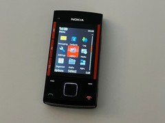 Original Nokia X3 – 46 MB – Red on Black (Unlocked) Vintage phone