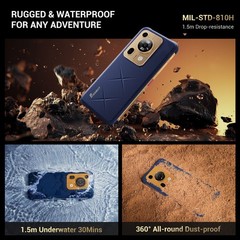 FOSSiBOT F112 PRO 5G Rugged Smartphone Android 14 Mobile NFC Waterproof Global