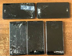 WHOLESALE LOT OF 5 Verizon LG VS500PP K8 V Android Smart Cell Phones *FOR PARTS*