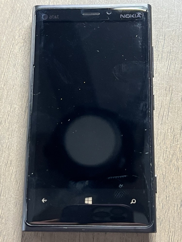 Nokia Lumia 920 AT&T 4G LTE Windows Phone 8 PureView 32GB Parts Only Used