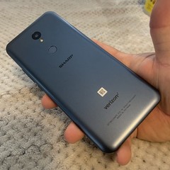 Sharp Rouvo V 32GB 8MP 6.5” Display Smartphone, Turquoise (Verizon Only) Working