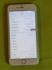 Apple iPhone 6s Plus 16GB A1687 Gold T-Mobile 80% Battery H Working See Pic ASIS