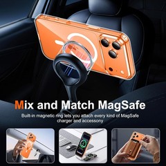 Magnetic for Iphone 17 Pro Max Case [Compatible with Magsafe] Translucent Matte