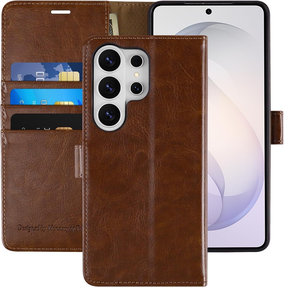 Wallet Case for Samsung Galaxy S26 Ultra 6.9 inch – Slim Flip Cover with Card Sl