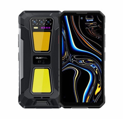 OUKITEL WP58 Pro 5G Rugged Smartphone 24GB RAM 256GB 6.7in Black/Yellow