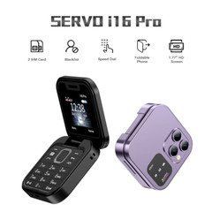 Mini Flip Phone Speed Dial Card Foldable perfect for young kids
