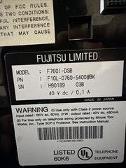 Fujitsu Limited Model F7601-DSP