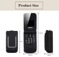 Unlocked J9 Mini Filp Dialer Cellphone GSM Mobile Card Phones FM Radio BT 3.0