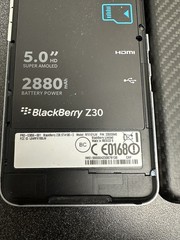 UNLOCKED Verizon BlackBerry Z30 16gb Global GSM 2G/3G NFC WiFi RFX101LW STA100-3