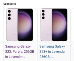 Samsung Galaxy S23+ – 256 GB – Purple (Verizon) (Dual SIM (SIM + eSIM))