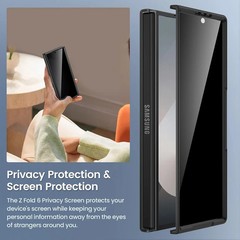 for Samsung Galaxy Z Fold 6 Case With Built in Screen Protector Support Wireless