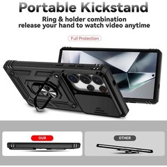 For Samsung Galaxy S25 Ultra Case with Military Grade Cover & Screen Protector