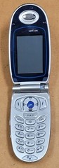 LG VX6000 – Silver and Blue ( Verizon ) Rare Cellular Flip Phone