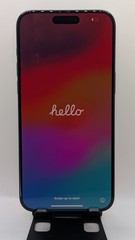 NEW- Apple iPhone 15 Pro Max – 256 GB-Blue (UNLOCKED) (Very Good). ~641~