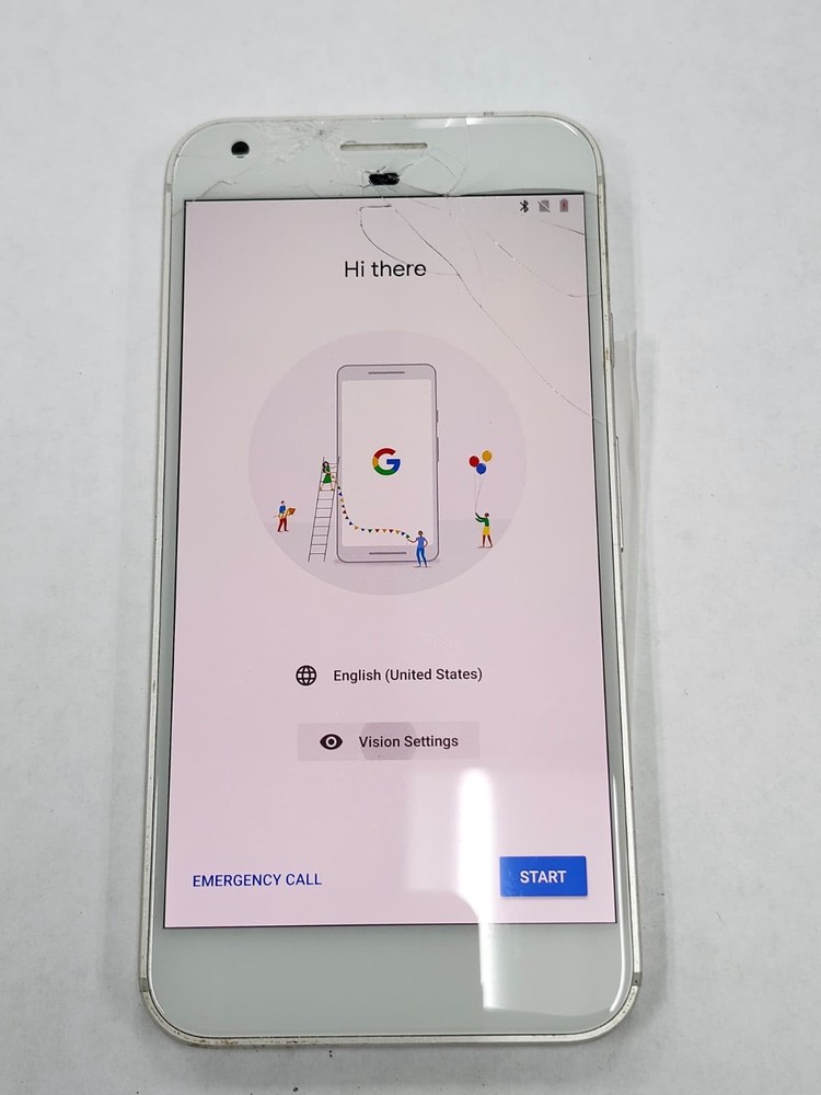 DEFECTIVE – Google Pixel XL – 32GB – Silver – Unlocked – 12636