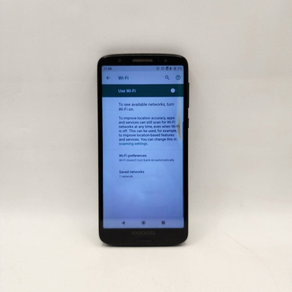 Motorola Moto G6 XT1925-12 32GB Black (Verizon)
