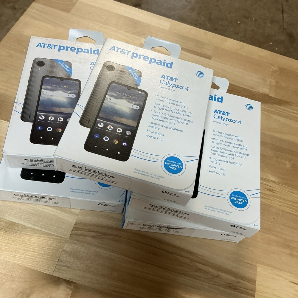 AT&T Calypso 4 Vapor Grey READ