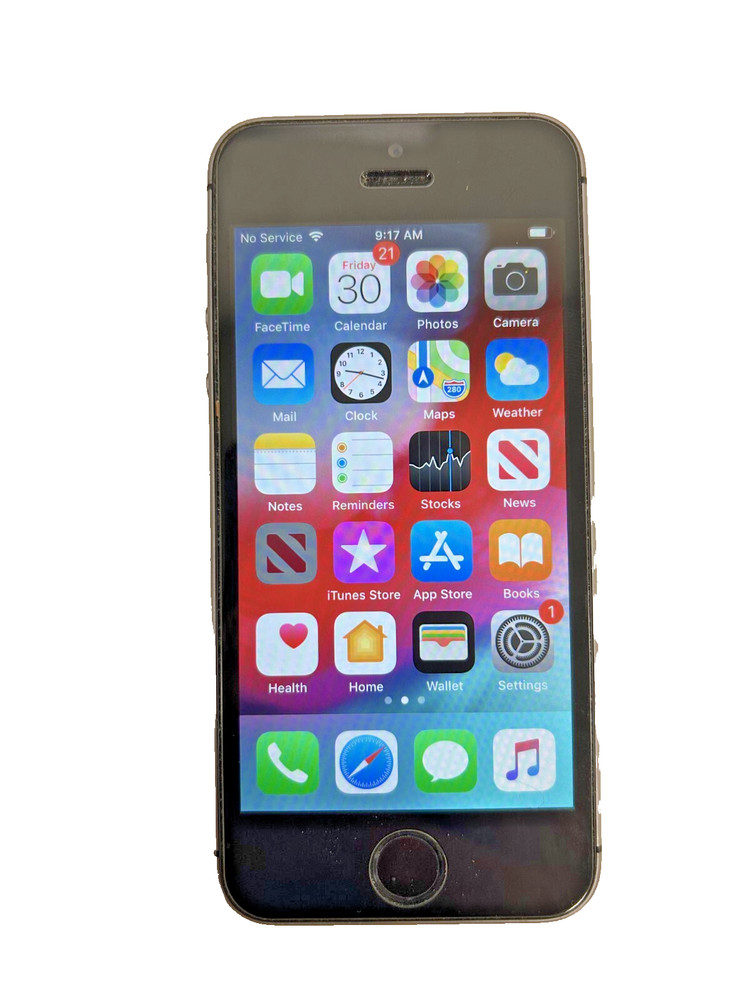 Apple iPhone 5s – 16 GB – Silver (At&t)
