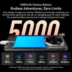 Blackview OSCAL TIGER 8 5G Smartphone 12GB+128GB 6.88″ 120Hz Android 15 AI NFC
