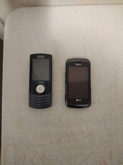 Samsung Messager II SCH-R560 & LG AT&T Gt550 cell phones Parts/Not Working. C