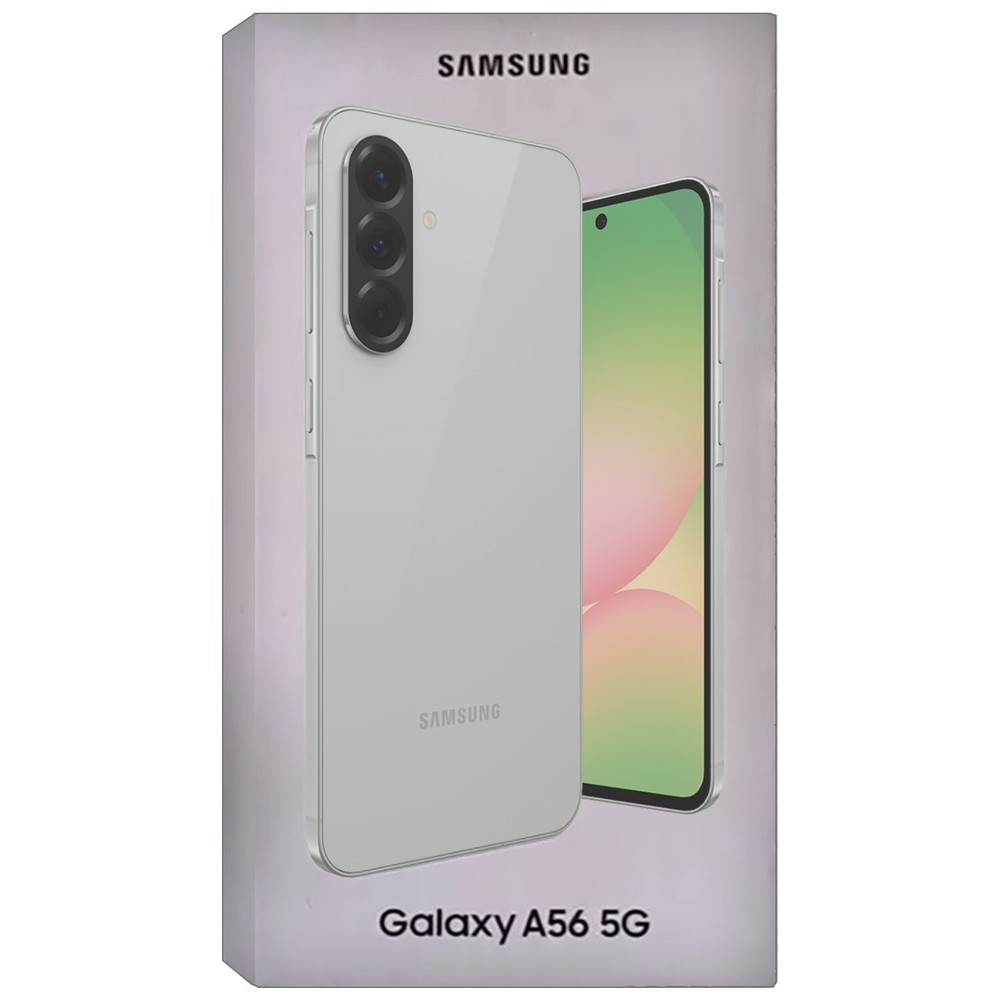 Samsung Galaxy A56 5G Awesome Lightgrey 256GB + 8GB Dual-SIM Unlocked GSM NEW