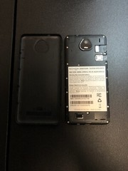 Schok Volt SV55 Cellphone (Black 16GB) Assurance CRACKED NO POWER