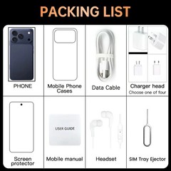 New HOTWAV A17 PRO MAX|6.75”INCH GSM Android 15 factory Unlocked Cell Phone ORG