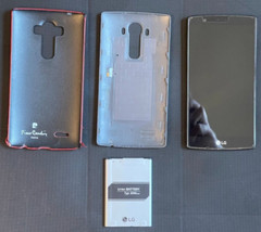 LG G4 H811 Metallic Gray (Unlocked) Smartphone – Cracked Screen – Won’t Turn On