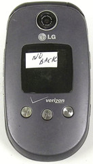 LG VX8350 – Gray and Black ( Verizon ) Cellular Flip Phone – Bundled / No Back