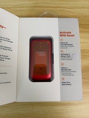 Consumer Cellular Iris Flip 8GB Red 4G LTE 5 Megapixels
