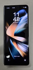 Samsung Galaxy Z Fold4 – SM-F936U 256GB Graygreen (Unlocked) CRACKED BACK *READ*