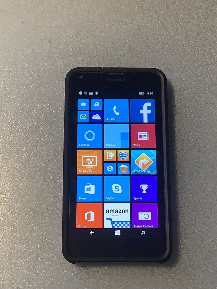 Microsoft Lumia 640 LTE – 8GB – Black (AT&T) Smartphone