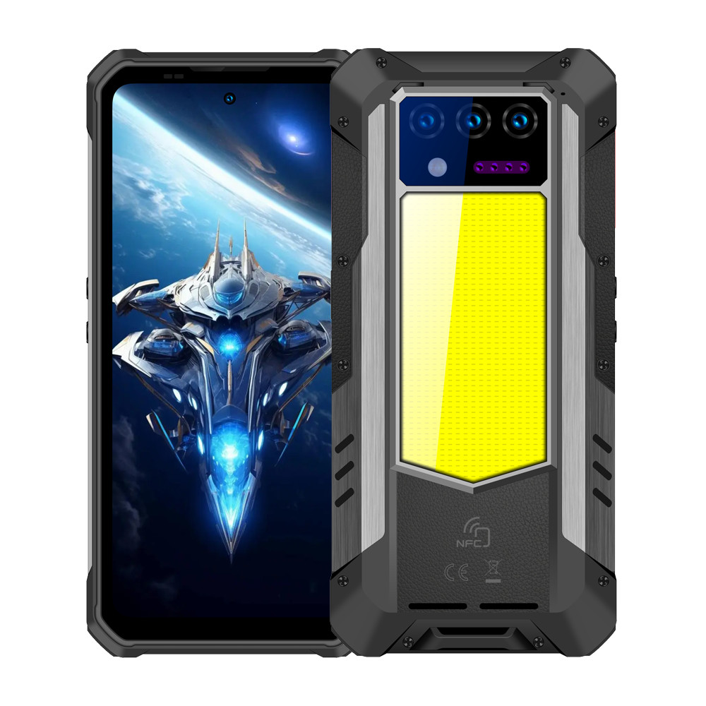 OUKITEL WP100 IP68 Phone Laser Rangefinder Camping Light 33000mAh 200MP 120Hz 5G