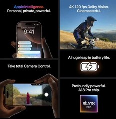 Apple iPhone 16 Pro Max Desert Titanium 1000GB 48MP A18 Pro Factory Unlocked